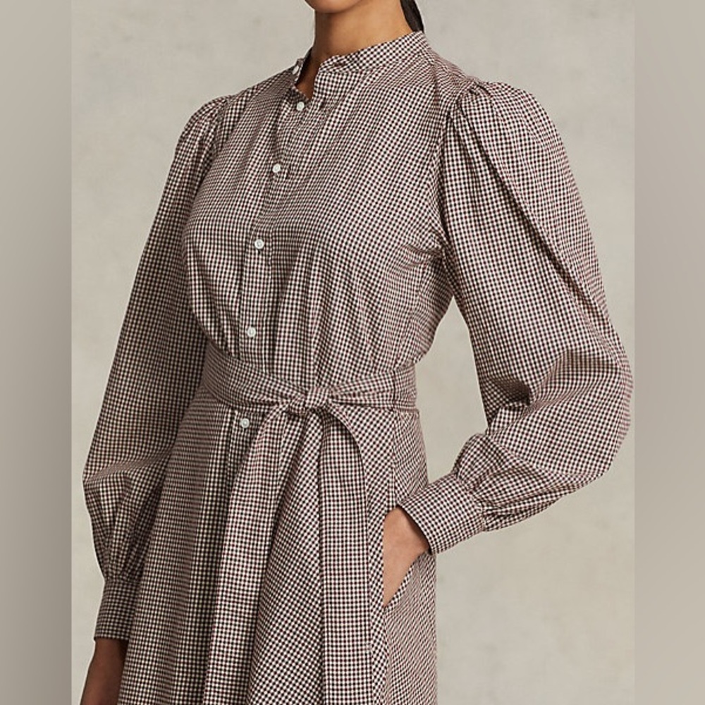 Polo Ralph Lauren check-print shirtdress - Picture 7 of 11